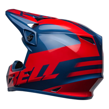 Bell MX-9 MIPS Disrupt True Blue/Red