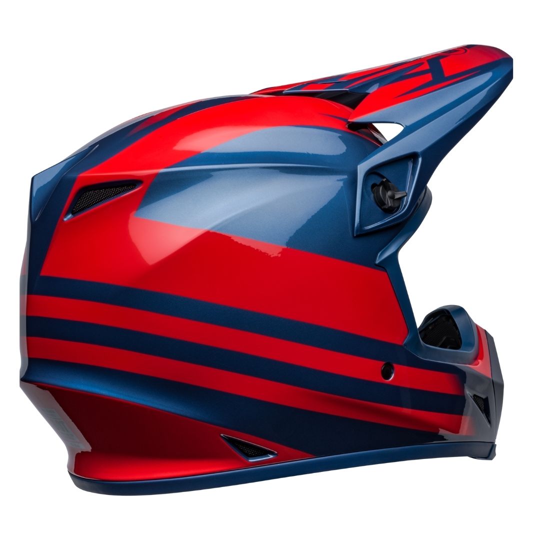 Bell MX-9 MIPS Disrupt True Blue/Red