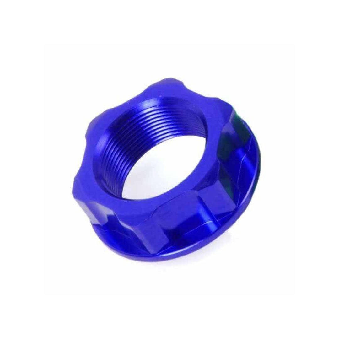 Zeta Stem Nut M22X27-P1.0 H12 Blue