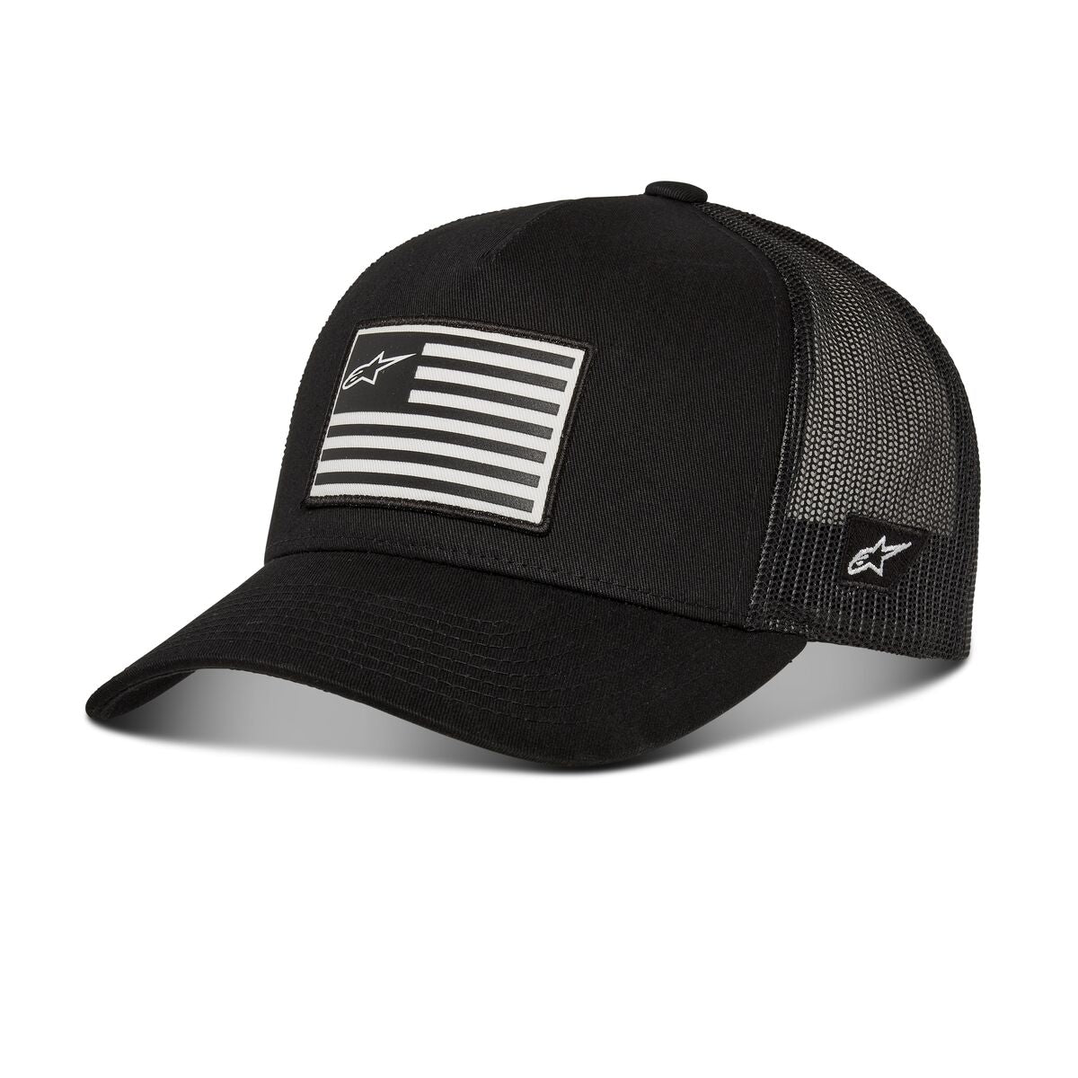 Alpinestars Flag Snapback Hat Black/Black