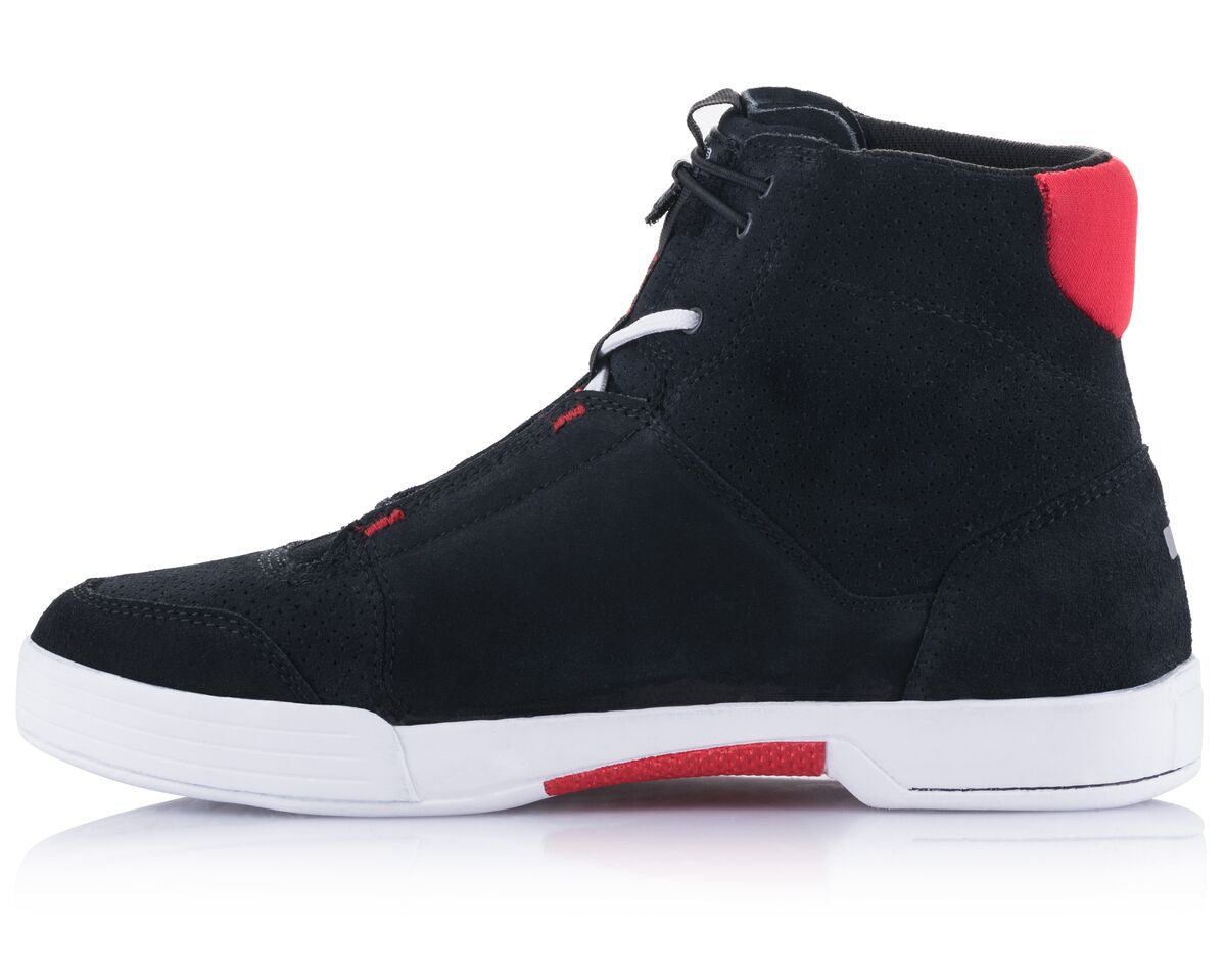 Alpinestars Chrome Shoes Black/White/Bright Red