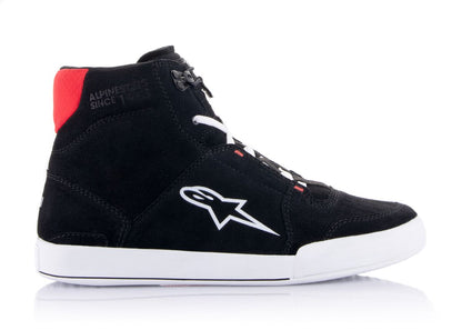 Alpinestars Chrome Shoes Black/White/Bright Red