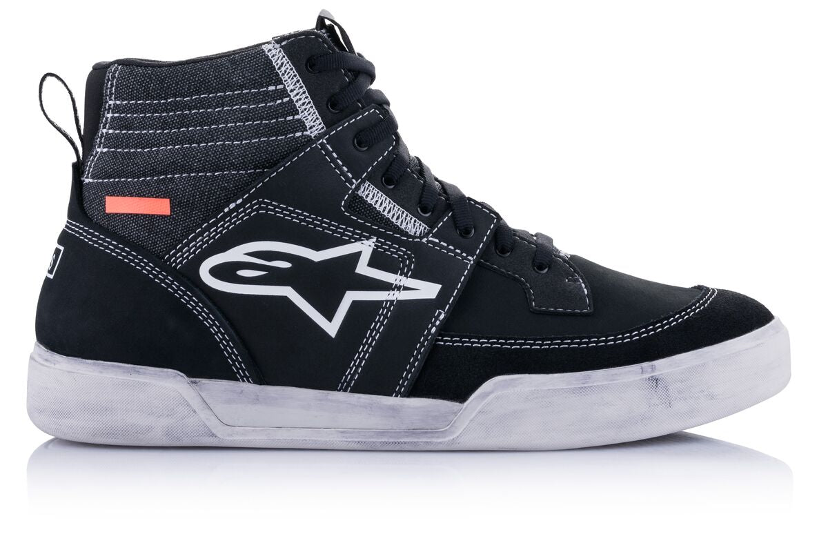 Alpinestars Ageless Riding Shoes Black/White/Charcoal Grey