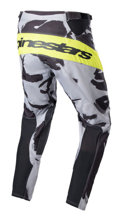 Alpinestars 2023 Racer Tactical Pants Cast Grey Camo Yellow Fluo
