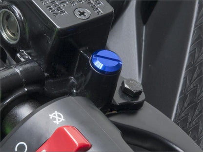 DRC Mirror Hole Plug M10 Blue