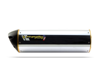 Honda CBR500R/CB500F/X (2013-2015) M2 Black Aluminum Slip-On