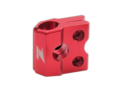Zeta Brake Line Clamp Yamaha WR250/450 (05-19) YZ125/250 (05-08) Red