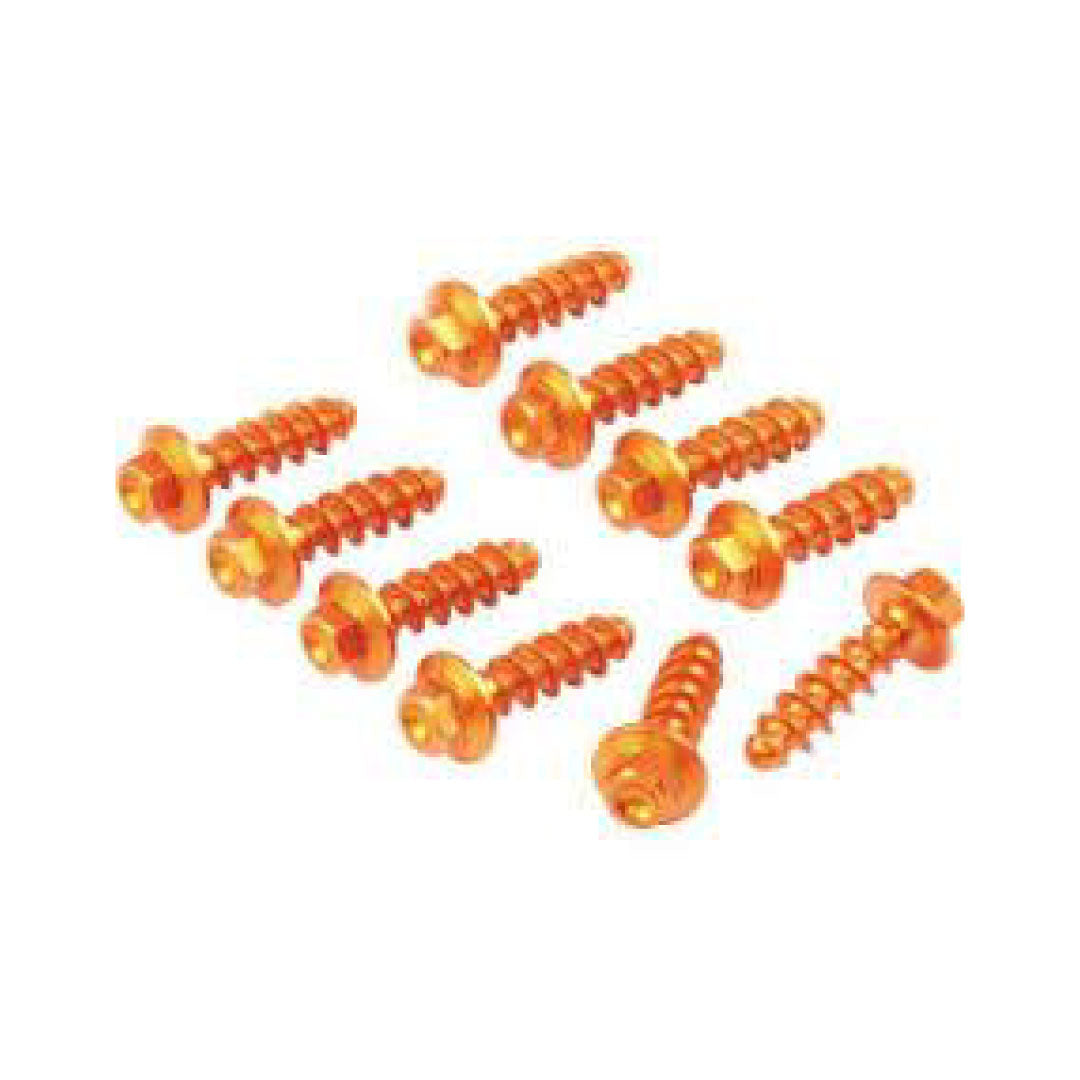 Zeta Alu Bolt Set for Plastics KTM SX / SXF'19 Orange