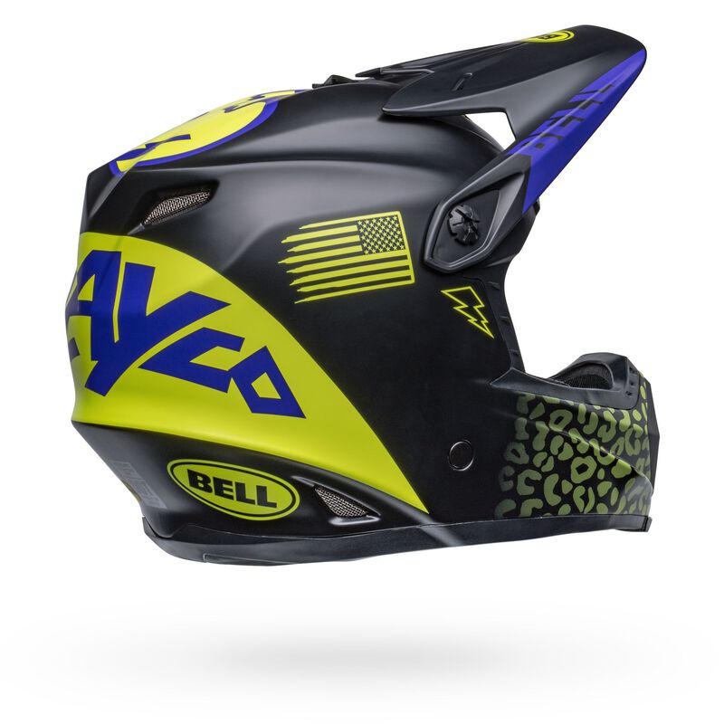 Bell Youth Moto-9 MIPS Slayco Mat Black/Hi-Viz Yellow
