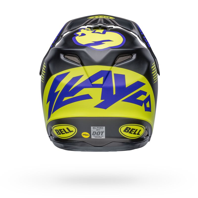 Bell Youth Moto-9 MIPS Slayco Mat Black/Hi-Viz Yellow