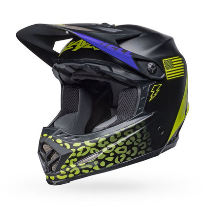 Bell Youth Moto-9 MIPS Slayco Mat Black/Hi-Viz Yellow