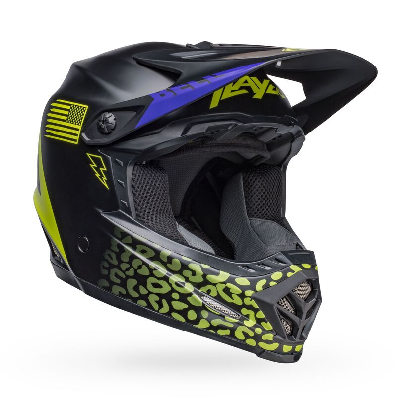 Bell Youth Moto-9 MIPS Slayco Mat Black/Hi-Viz Yellow