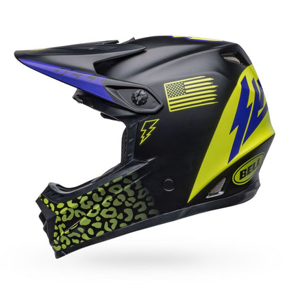 Bell Youth Moto-9 MIPS Slayco Mat Black/Hi-Viz Yellow
