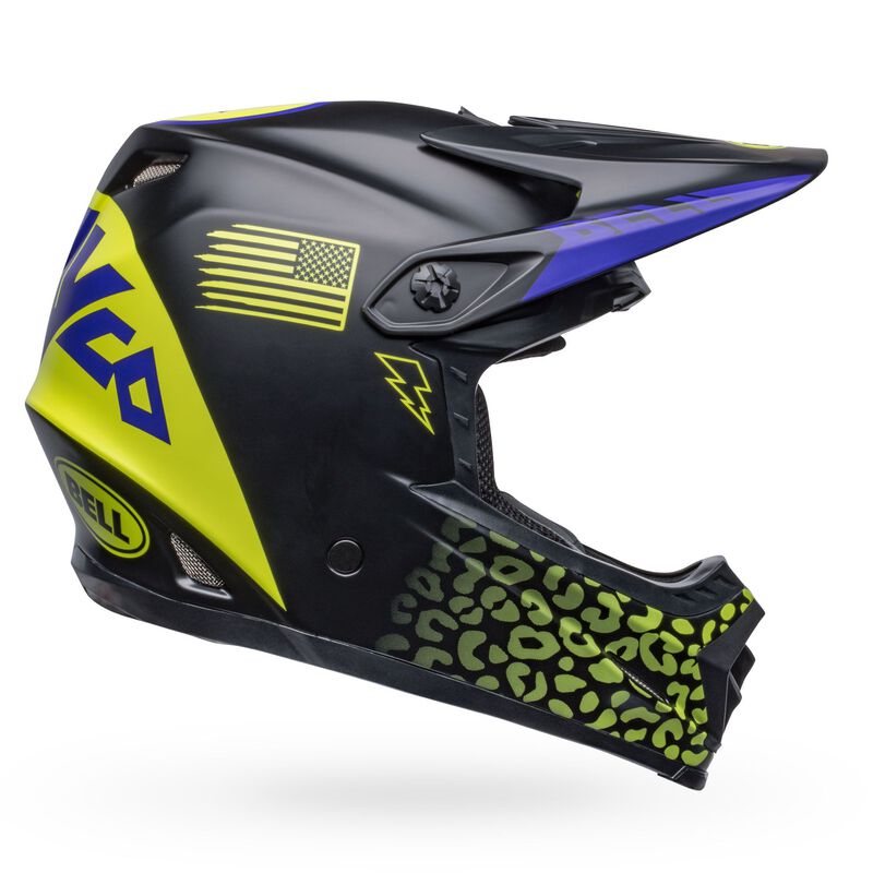 Bell Youth Moto-9 MIPS Slayco Mat Black/Hi-Viz Yellow