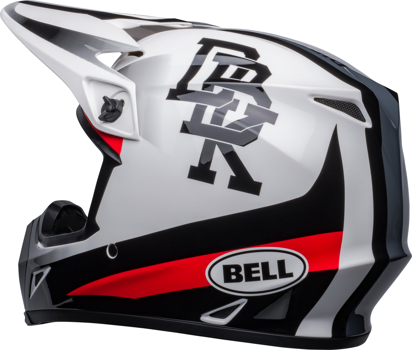 Bell MX-9 MIPS Twitch DBK Gloss White/Black