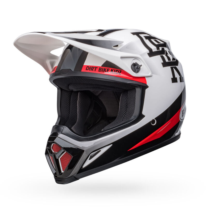 Bell MX-9 MIPS Twitch DBK Gloss White/Black