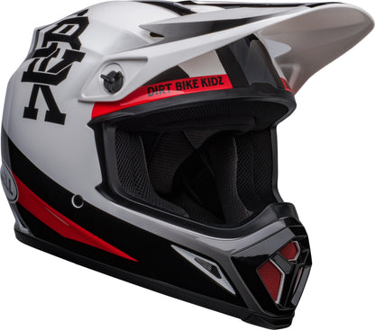 Bell MX-9 MIPS Twitch DBK Gloss White/Black
