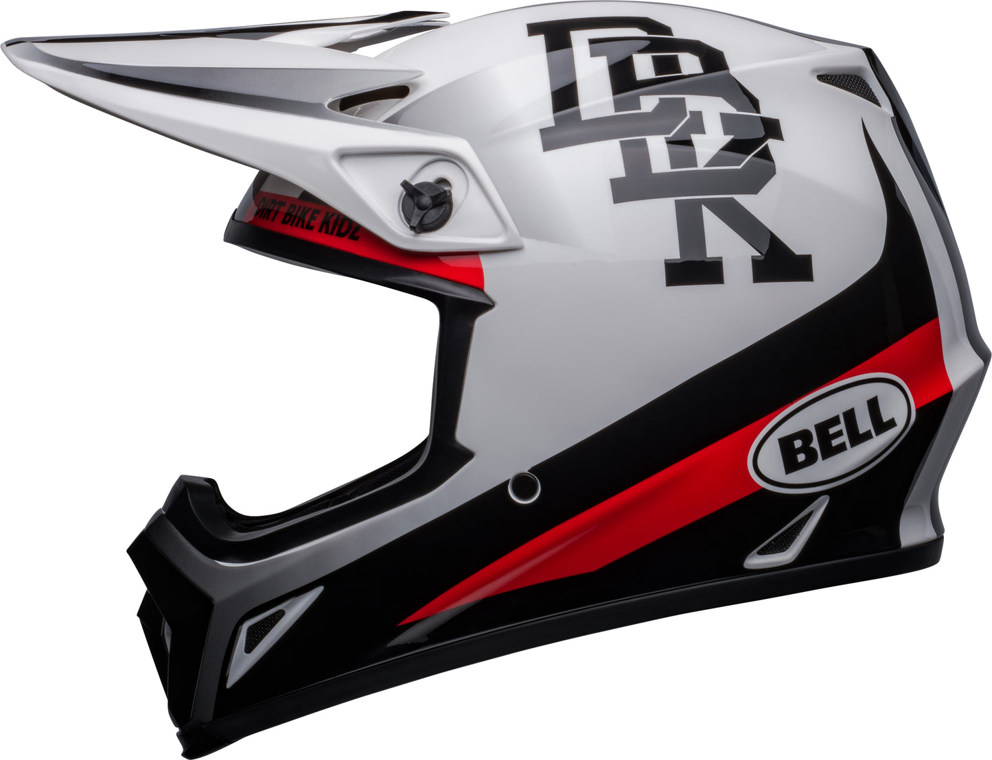 Bell MX-9 MIPS Twitch DBK Gloss White/Black