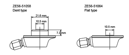 Zeta WP Rear Suspension Gas Valve 64