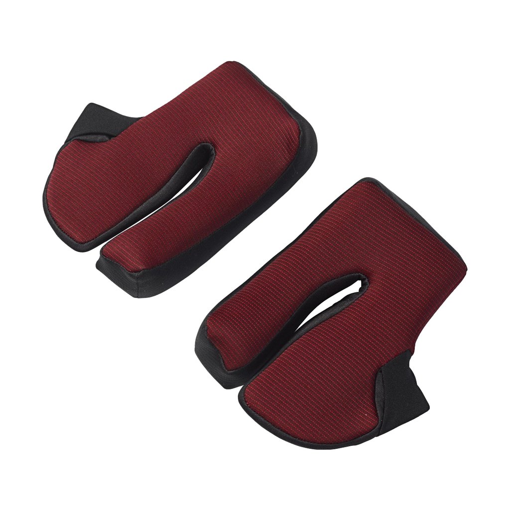 Shark Race-R/Race-R Pro Cheek Pads Bamboo RED