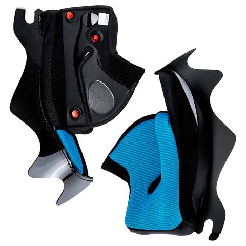 Shark Spartan Cheek Pads BLU