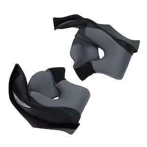 Shark Spartan Cheek Pads BLK