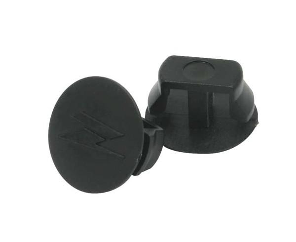 Zeta Bar End PlugS Black 2PCS 13.4 - 16.8D