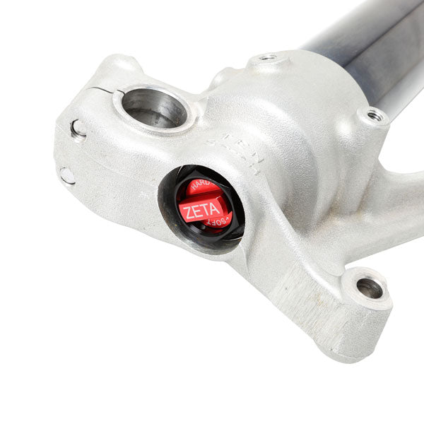 Zeta Front Fork Bottom Adjuster SHOWA AOS Black / Red 2PC