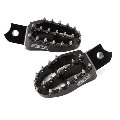 Zeta Alu Foot Pegs YZF250 / 450YZ125 / 250 Black